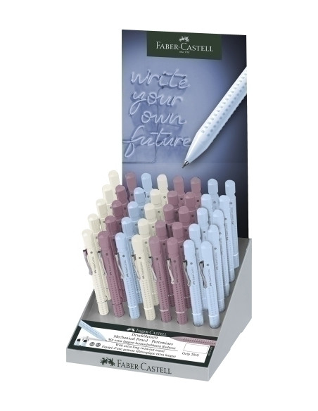PORTAMINAS FABER-CASTELL GRIP 2010 HARMONY EXPOSITOR de 40