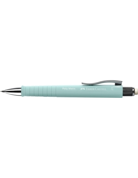 PORTAMINAS FABER-CASTELL POLY MATIC 07mm AZUL CARIBE