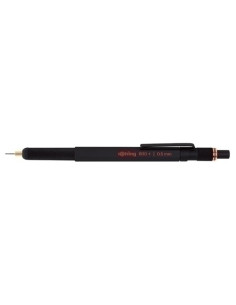 PORTAMINAS ROTRING 800 STYLUS 2 EN 1 05 mm cuerpo NEGRO