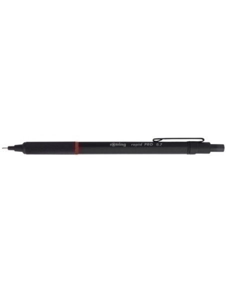 PORTAMINAS ROTRING RAPID PRO 07 NEGRO MATE