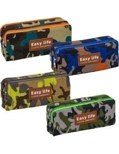 PORTATODO CENTRUM 2 CREMALLERA RECTANGULAR EASY LIFE SURTIDO