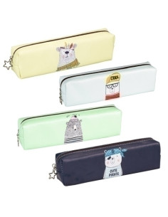 PORTATODO CENTRUM PVC 1 CREMALLERA RECTANGULAR SURTIDO