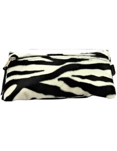 PORTATODO IBERPLAS RECTANGULAR 22x13 ANIMAL PRINT CEBRA