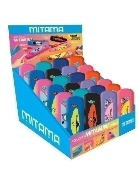 PORTATODO MITAMA SILICONA MITAMINO AMIMAL SURTIDOS