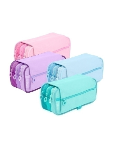 PORTATODO OFFICE BOX TRIPLE BLUSH SURTIDO 4 col