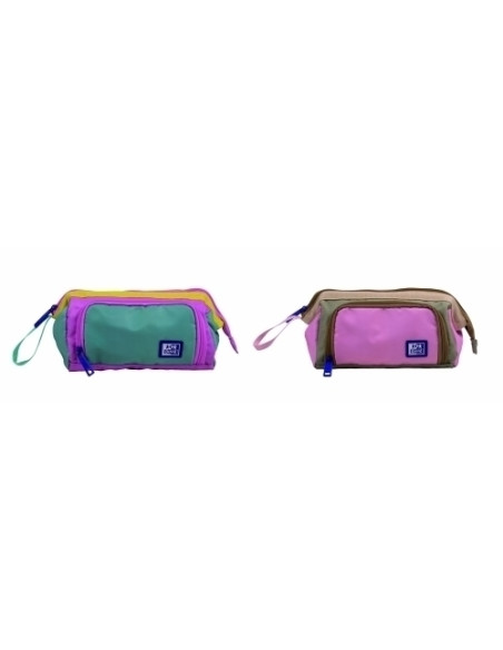 PORTATODO OXFORD KANGOO COLOR BLOCK REVERSIBLE GRAN CAPACIDAD MODELO 2 SURT