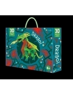 PUZLE 3D Y LIBRO SASSI MANOLITO BOOKS HERENSUGE 3D - EUSKERA 55 PIEZAS 5 años