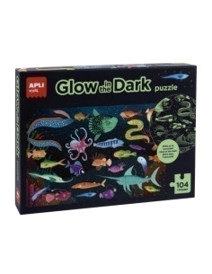 PUZLE FLUORESCENTE APLI KIDS OCÉANO