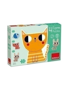 PUZLE GOULA PROGRESIVOS SET DE 4 0-3 años