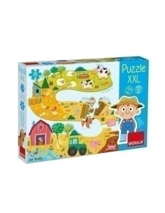PUZLE GOULA XXL GRANJA 3-6 años