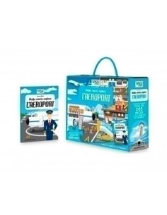 PUZLE SASSI MANOLITO BOOKS AEROPORT - CATALAN 205 PIEZAS 6 años