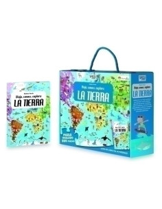 PUZLE SASSI MANOLITO BOOKS LA TIERRA 205 PIEZAS 6 años