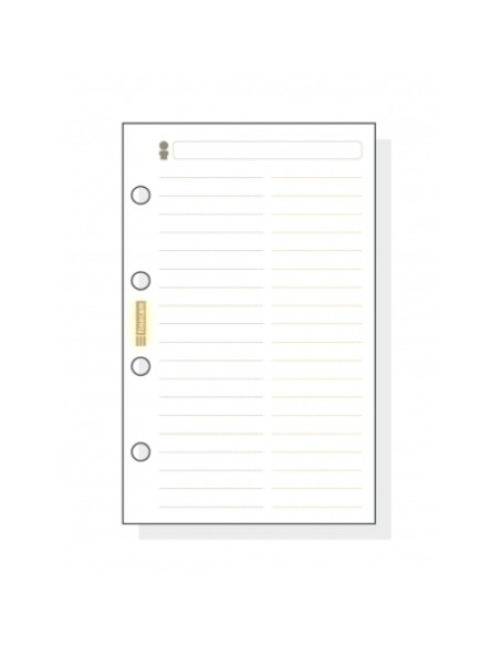 RECAMBIO AGENDA FINOCAM C154 CLASSIC 601 56x89 TELEF 50h
