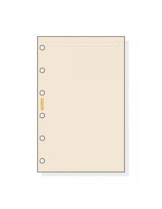 RECAMBIO AGENDA FINOCAM C243 CLASSIC 602 LISO 50h CREMA