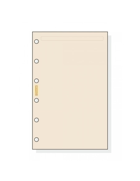 RECAMBIO AGENDA FINOCAM C243 CLASSIC 602 LISO 50h CREMA