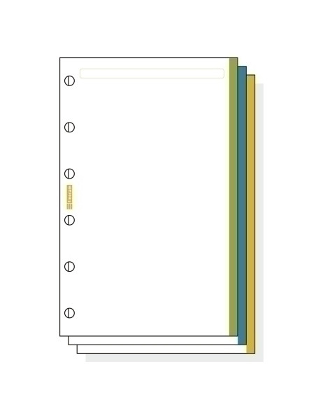 RECAMBIO AGENDA FINOCAM C245 CLASSIC 602 LISO 45h BANDA COLOR