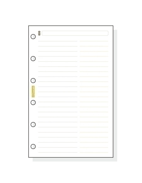 RECAMBIO AGENDA FINOCAM C254 CLASSIC 602 73x114 TELEF 50h