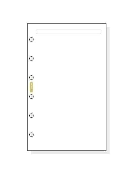 RECAMBIO AGENDA FINOCAM C342 CLASSIC 603 79x127 LISO 50h