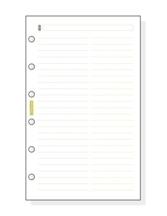 RECAMBIO AGENDA FINOCAM C354 CLASSIC 603 79x127 TELEF 50h