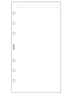 RECAMBIO AGENDA FINOCAM C942 CLASSIC 609 94x171 LISO 50h