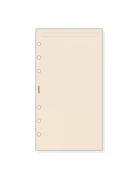 RECAMBIO AGENDA FINOCAM C943 CLASSIC 609 LISO 50h CREMA