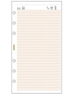 RECAMBIO AGENDA FINOCAM C952 CLASSIC 609 94x171 TELEFONOS 50h