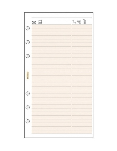 RECAMBIO AGENDA FINOCAM C952 CLASSIC 609 94x171 TELEFONOS 50h