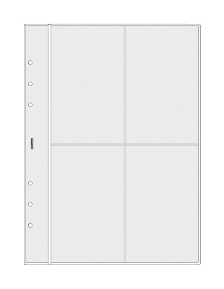 RECAMBIO AGENDA FINOCAM R1066 OPEN 1000 155x215 FUNDA para 4 TARJETAS 6 uds