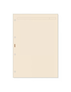 RECAMBIO AGENDA FINOCAM R4043 OPEN 4000 210x297 LISO COLOR CREMA 50h