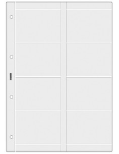 RECAMBIO AGENDA FINOCAM R4066 OPEN 4000 210x297 FUNDA para 8 TARJETAS 6 uds