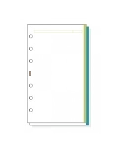 RECAMBIO AGENDA FINOCAM R445 OPEN 400 LISO 50h BANDA COLOR