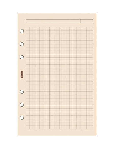 RECAMBIO AGENDA FINOCAM R544 OPEN 500 CUADRICULA COLOR CREMA