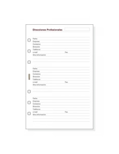 RECAMBIO AGENDA FINOCAM R551 OPEN 500 DIRECCIONES PROFESIONALES 50h