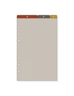 RECAMBIO AGENDA FINOCAM R562 OPEN 500 SEPARADORES SUPERIORES JUEGO de 3