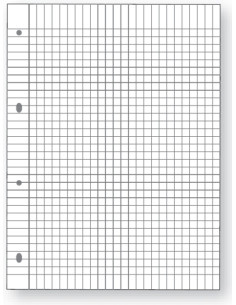 RECAMBIO AGENDA SENFORT IKI 155x210 CUADRIC 50h