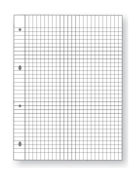 RECAMBIO AGENDA SENFORT IKI 155x210 CUADRIC 50h