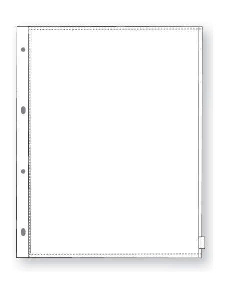 RECAMBIO AGENDA SENFORT PLANNER 195x260 2 FUNDAS CREMALLERA