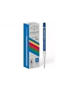 RECAMBIO PARKER PLASTICO PUNTA NORMAL AZUL
