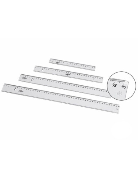REGLAS de PLASTICO FAIBO 40cm