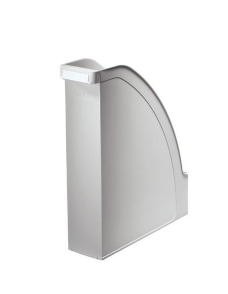 REVISTERO PLASTICO LEITZ PLUS A4 78mm OPACO GRIS