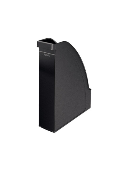 REVISTERO PLASTICO LEITZ PLUS A4 78mm OPACO NEGRO