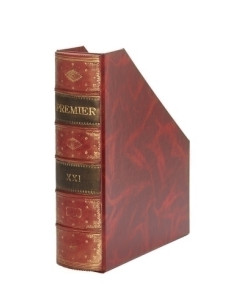 REVISTERO PVC PARDO serie PREMIER BURDEOS