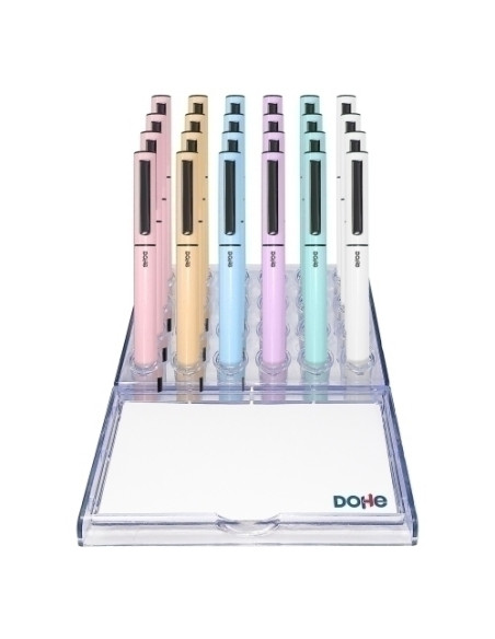 ROLLER DOHE ELIPSE METAL SURTIDO EXPOSITOR DE 24 tinta azul