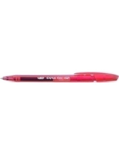 ROLLER GEL RT BIC CRISTAL CLIC GEL ROJO