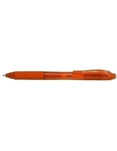 ROLLER GEL RT PENTEL BL-107 ENERGEL X 07 NARANJA