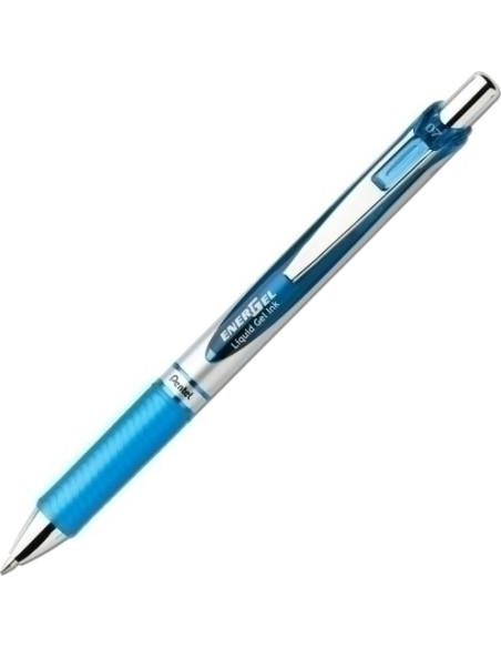 ROLLER GEL RT PENTEL BL-77 ENERGEL 07 AZUL CLARO