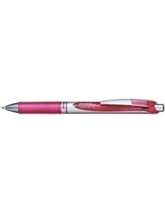 ROLLER GEL RT PENTEL BL-77 ENERGEL 07 ROSA