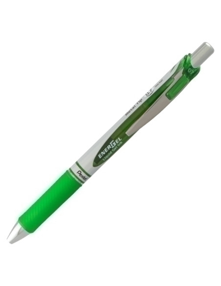ROLLER GEL RT PENTEL BL-77 ENERGEL 07 VERDE FLUOR