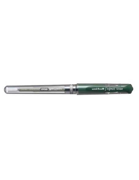 ROLLER GEL UNI-BALL SIGNO BROAD 10 UM-153  VERDE