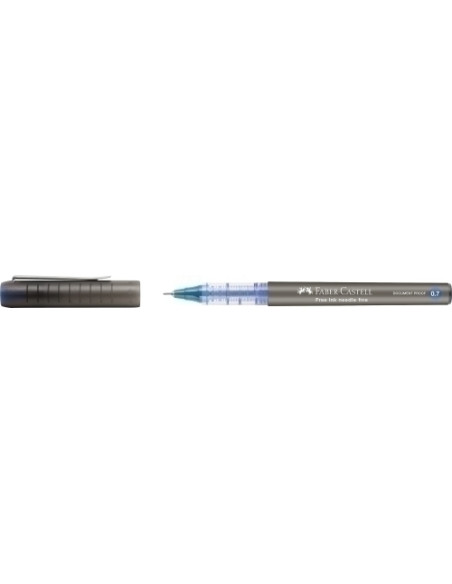 ROLLER TLIQ FABER-CASTELL FINE 07 mm AZUL